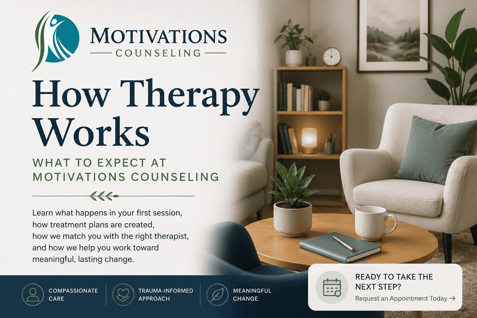 How Therapy Works: What to Expect at Motivations Counseling